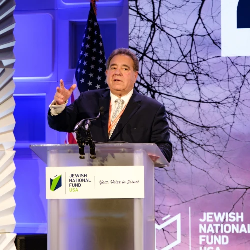 Jewish National Fund-USA CEO Russell Robinson. Photo by Dmitriy Shapiro.