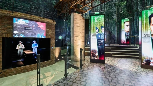 The Chaim Herzog Museum of the Jewish Soldier in World War II in Latrun, Israel. Photo by Harel Gilboa.