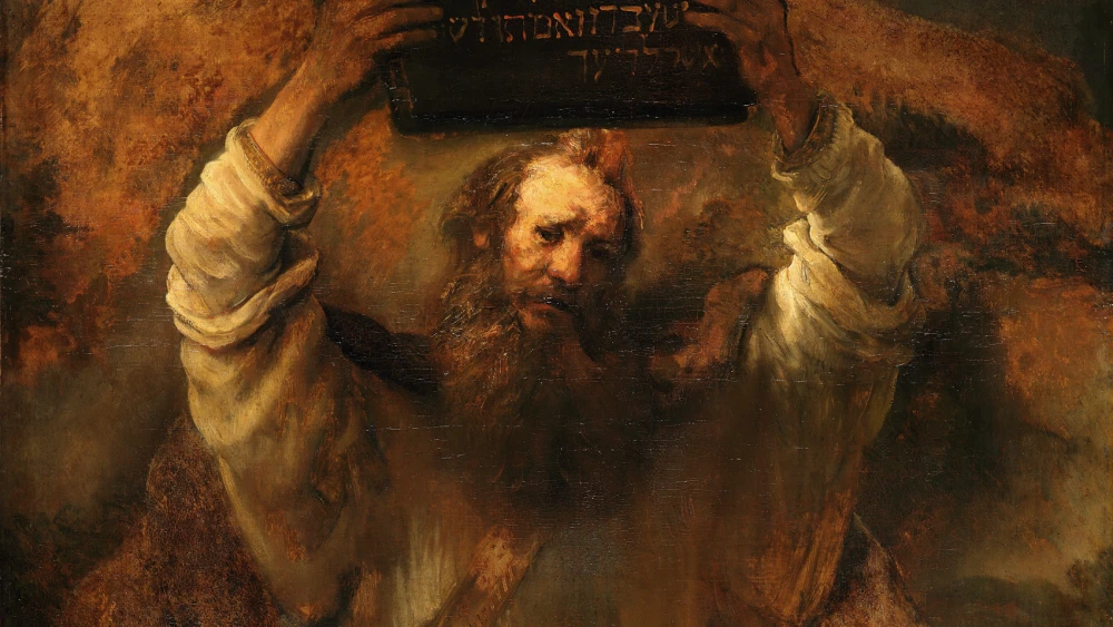 Rembrandt Moses