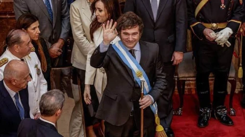 Argentine President Javier Milei in Buenos Aires. Source: X.
