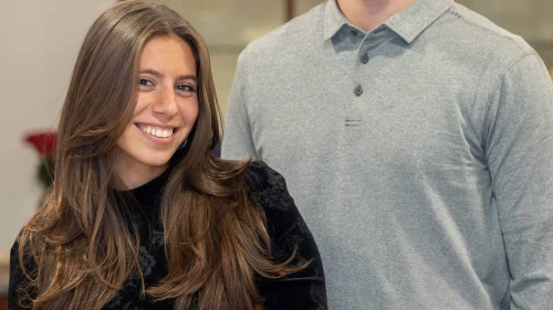 Kayla and Matan Zucker, the new Silvian Foundation Married Couples Fellow. Credit: Courtesy of Shapell’s/Darche Noam.