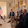 Israeli National Security Minister Itamar Ben-Gvir meets with senior members of the Republican Party at U.S. President Donald Trump's Mar-a-Lago estate in Palm Beach, Fla., April 22, 2025. Credit: Itamar Ben-Gvir/X.