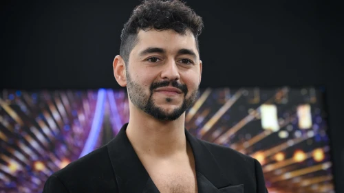 Noam Bettan, winner of the reality show "The Next Star" poses for a picture after winning the final in Neve Ilan, near Jerusalem, Jan. 21, 2026. Photo by Yael Abas Guisky/Flash90.