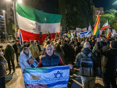 Israel Protests for Iranians