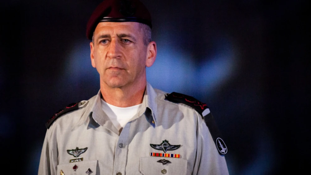 IDF Chief of Staff Lt. Gen. Aviv Kochavi at a graduation ceremony of naval officers of the Israeli Navy at the Haifa Naval Base, on March 4, 2020. Photo by Flash90.