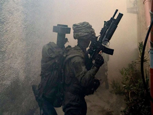 Israeli forces operate in Jenin. Credit: IDF.