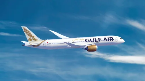 Direct flights will begin from Bahrain to Israel, September 2021. Credit: Gulf Air.