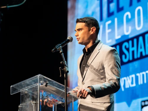 American political commentator Ben Shapiro at the International Conservatism event in Tel Aviv on July 20, 2022. Photo by Nadav Cohen Yonatan/GoLive.