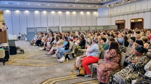 More than 500 women gathered for OneFamily's Women’s Empowerment Symposium on July 30, 2025. Photo by Sharon Altshul.