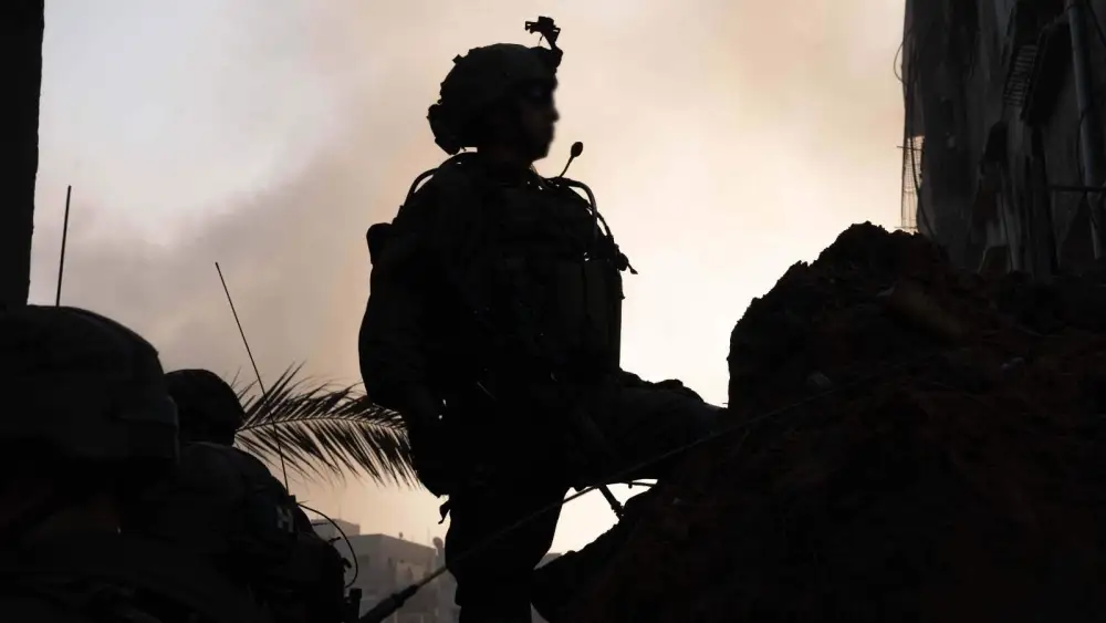 Israeli forces during Gaza ground operations, Jan. 9, 2024. Credit: IDF.