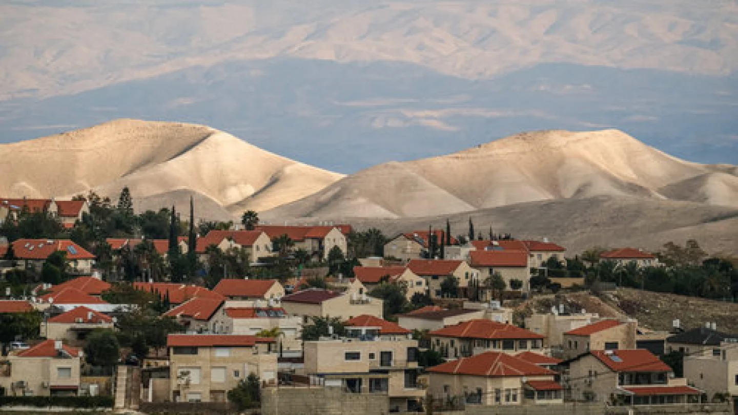 A view of the Israeli city of Ma’ale Adumim, located four miles from Jerusalem’s municipal boundary, Jan. 4, 2017. Credit: Yaniv Nadav/Flash90.