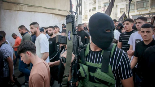 Palestinians in Jenin, Oct. 22, 2023. Photo by Nasser Ishtayeh/Flash90.