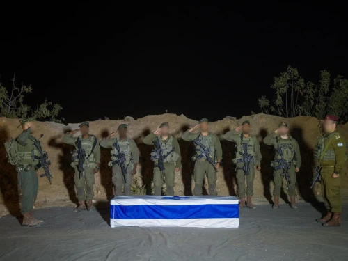 Israel recovers the body of Thai national Sudthisak Rinthalak, murdered on Oct. 7, 2023, and held captive in the Gaza Strip for nearly 800 days, Dec. 3, 2025. Credit: Israel Defense Forces.