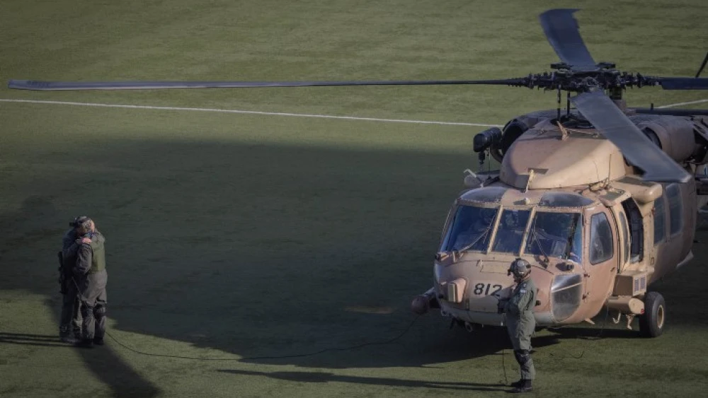 An Israeli soldier wounded in Gaza, is brought to Shaarei Tzedek hospital in Jerusalem, Nov. 13, 2023. Photo by Chaim Goldberg/Flash90.