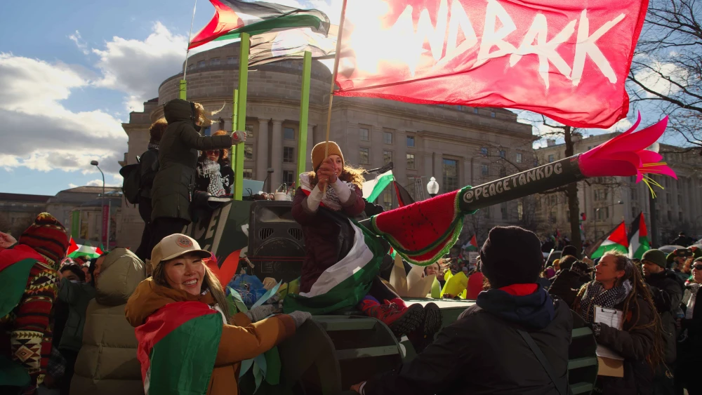 Pro-Palestinian Rally in Washington, D.C.