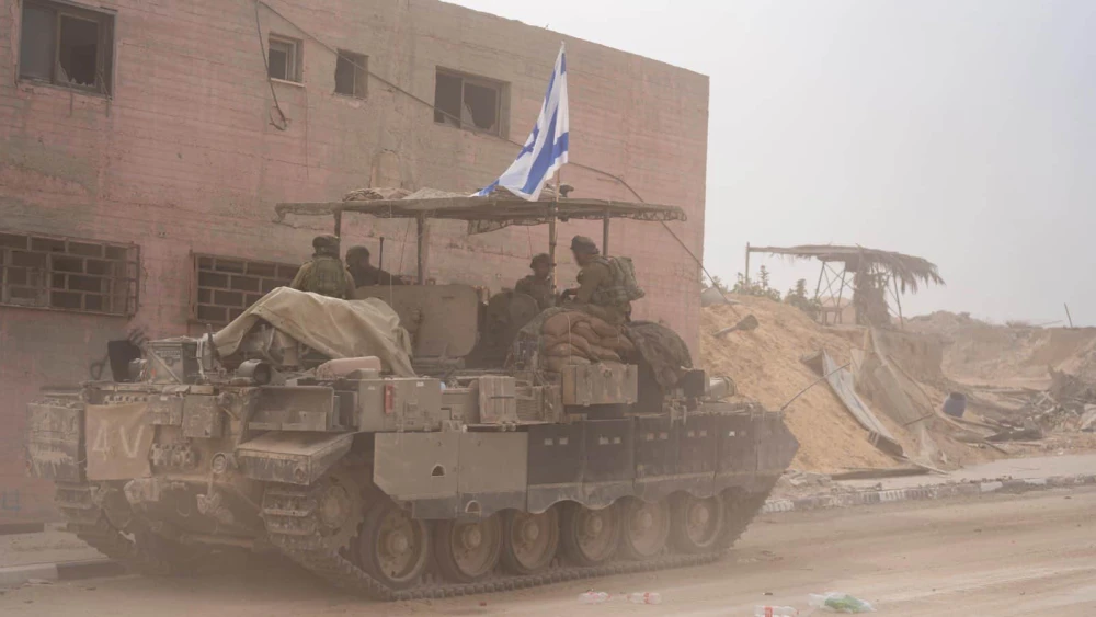Israeli troops operating in the Hamas-ruled Gaza Strip, Nov. 16, 2023. Credit: IDF.