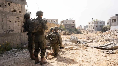 Israel Defense Forces activity in the Gaza Strip, April 18, 2024. Credit: IDF.