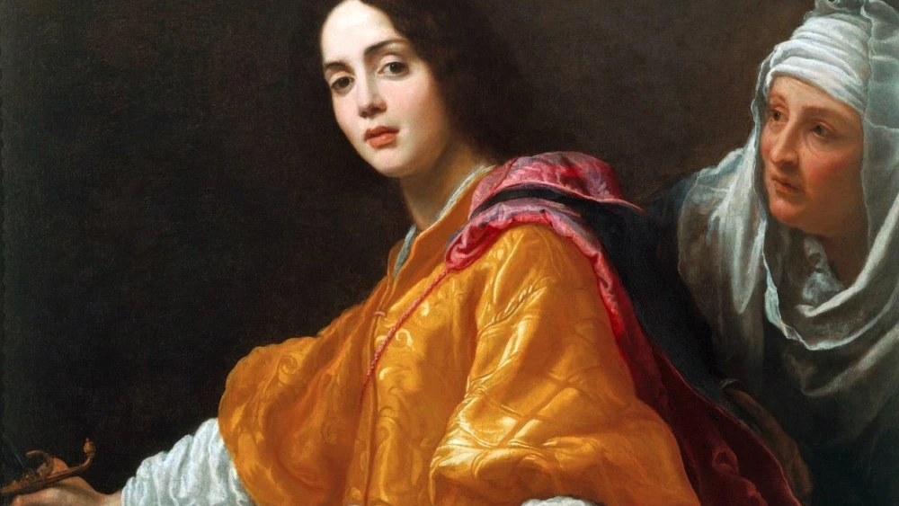 “Judith with the Head of Holophernes” by Cristofano Allori, 1613, oil on canvas, from the Royal Collection in London. Credit: Wikimedia Commons.