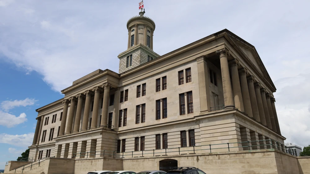 Tennessee State Capitol in Nashville, 2022. Credit: Antony-22/Creative Commons via Wikimedia Commons.