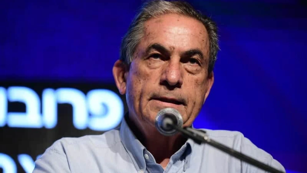 Israeli journalist Gideon Levy speaks at a conference in Airport City, outside Tel Aviv, on Sept. 03, 2019. Photo by Tomer Neuberg/Flash90.