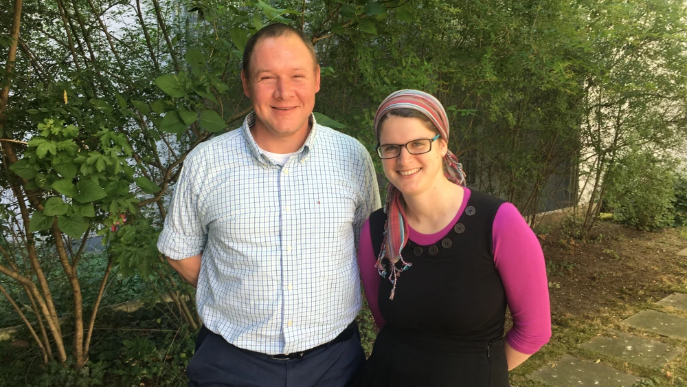 Eliezer and Rotem Noy. Credit: Courtesy.