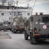 Israeli forces search for the terrorist who shot and killed two Israeli employees of the Barkan Industrial Park, combing the village of Shuweika near the Arab town of Tulkarm, on Oct. 7, 2018. Photo by Nasser Ishtayeh/Flash90.