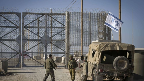 IDF Soldiers Near Gaza