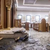 The scene of the arson at the Jerusalem synagogue of former Sephardic Chief Rabbi of Israel Yitzhak Yosef, June 8, 2025. Photo by Chaim Goldberg/Flash90.