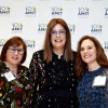 Event co-chair Anne Golombeck, honoree Yaffi Shmidman, and event co-chair and AMIT board chair Tamar Benovitz. Credit: Courtesy.