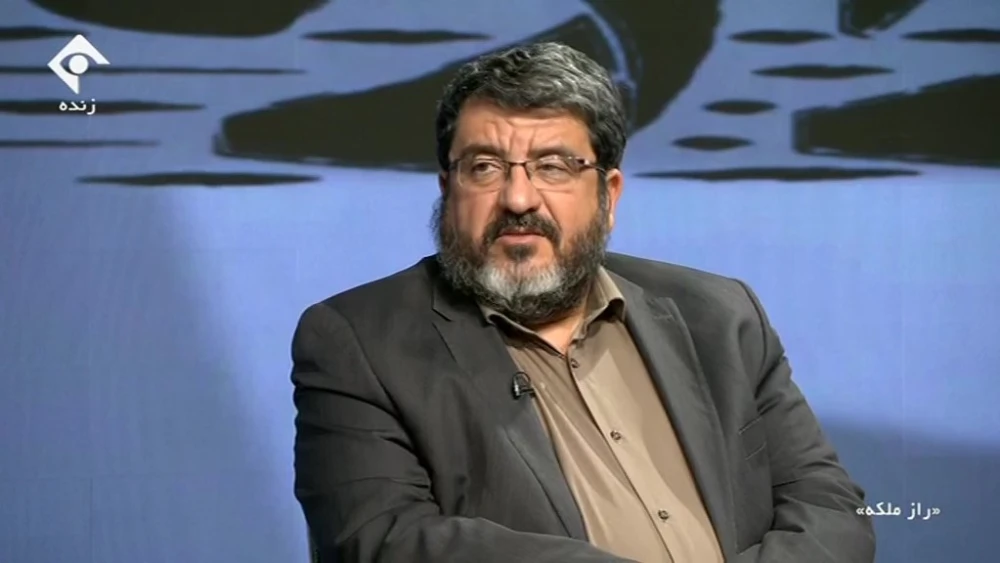 Iran’s “Channel 1” aired a special following the death of Queen Elizabeth II, in which Iranian academic Foad Izadi called her “one of the greatest criminals in the history of mankind.” on Sept. 9, 2022. Credit: MEMRI.