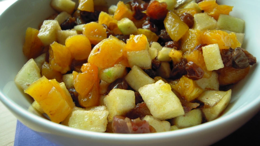 Nut-free charoset. Credit: Cybele Pascal.