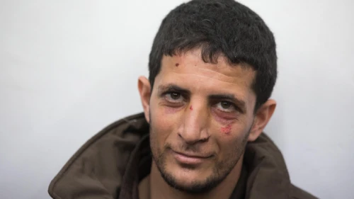 Arafat Irfaiya, 29, who confessed to the terrorist rape and murder of 19-year-old Tekoa resident Ori Ansbacher on Feb. 7, 2019 in the outskirts of Jerusalem. Photo Yonatan Sindel/Flash90.