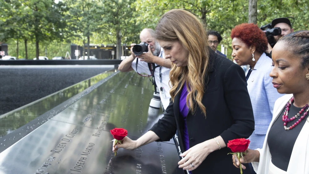 Julie Menin, speaker of the New York City Council, at the 9/11 Memorial & Museum, on Sept. 3, 2026. Credit: John McCarten/NYC Council Media Unit.