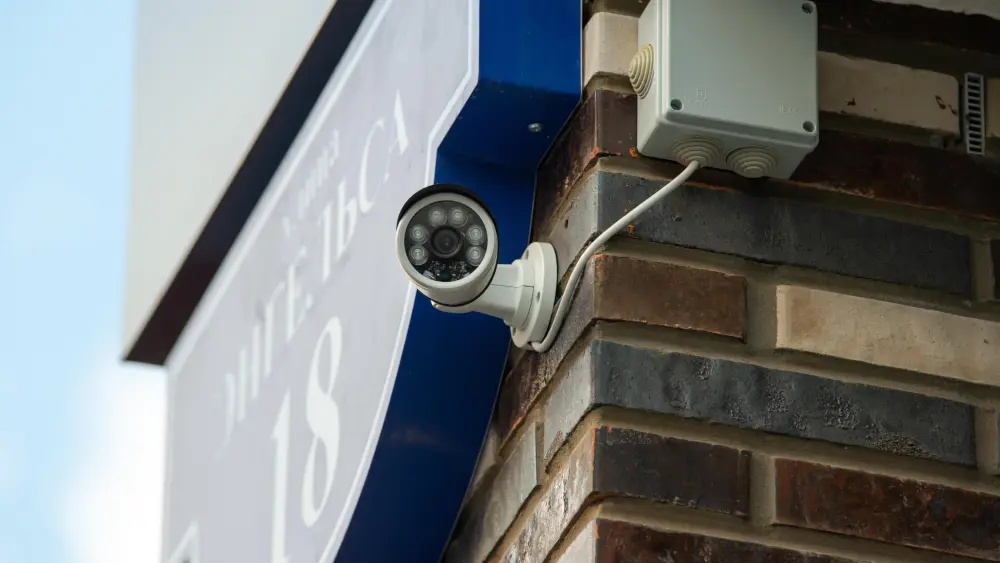 Security camera. Credit: 99mimimi//Pixabay.