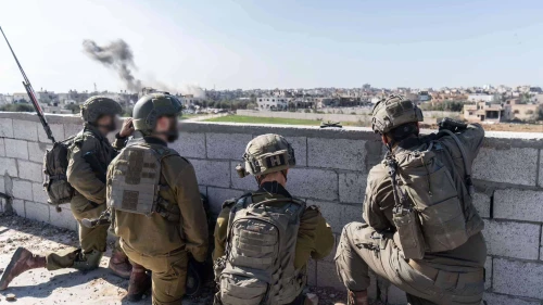 Israeli forces conducting ground operations in the Gaza Strip, Jan. 8, 2024. Credit: IDF.