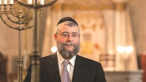 Chief Rabbi of Moscow Pinchas Goldschmidt, June 7, 2022. Credit: CER.