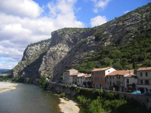 The town of Anduze in France. Photo by Szeder László via Wikimedia Commons.