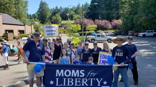 Those involved with Moms for Liberty in Washington state. Source: Facebook/Moms for Liberty.