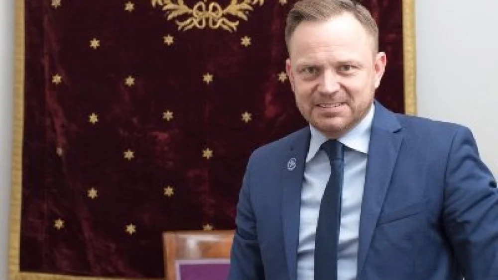 Elie Rosen, the head of the Jewish community of Graz, Austria. Source: Twitter.