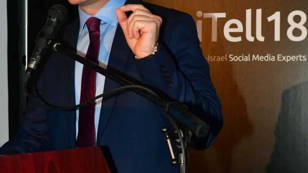 Israel's Public Security Minister Gilad Erdan. Credit: Rafi Kutz.