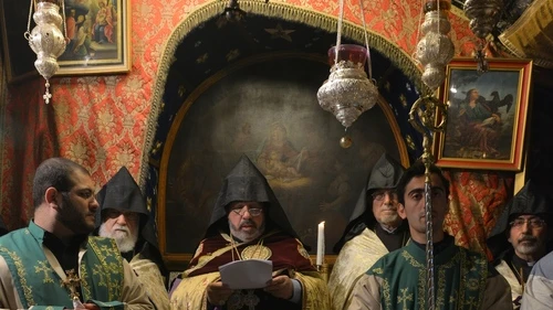 Armenian Christmas in Bethlehem. Credit: Shan't Nalbandian.