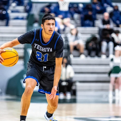 YU guard Zevi Samet. Courtesy of Yeshiva University.