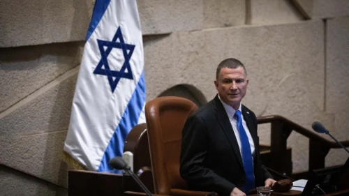 Knesset Speaker Yuli Edelstein during a vote on a bill to dissolve the Israeli parliament in Jerusalem on Dec. 11, 2019. Photo by Hadas Parush/Flash90.