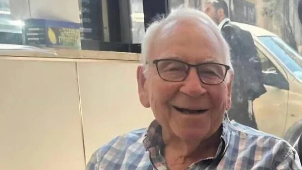 Barry Levitt, an 80-year-old resident of Jerusalem who was killed when a balcony collapsed on the bakery below in Jerusalem on July 20, 2026. Credit: Courtesy.
