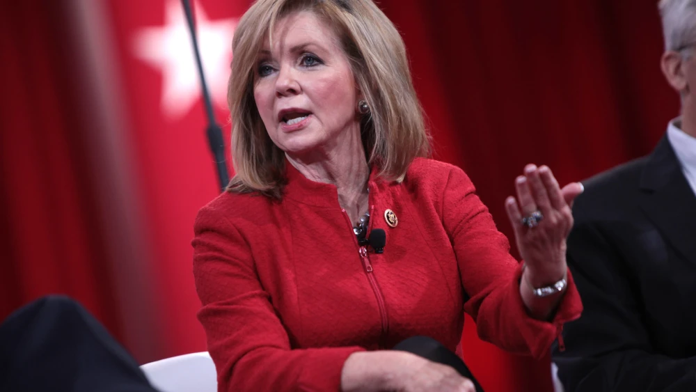 Sen. Marsha Blackburn (R-Tenn.) in 2015. Credit: Gage Skidmore/Flickr.