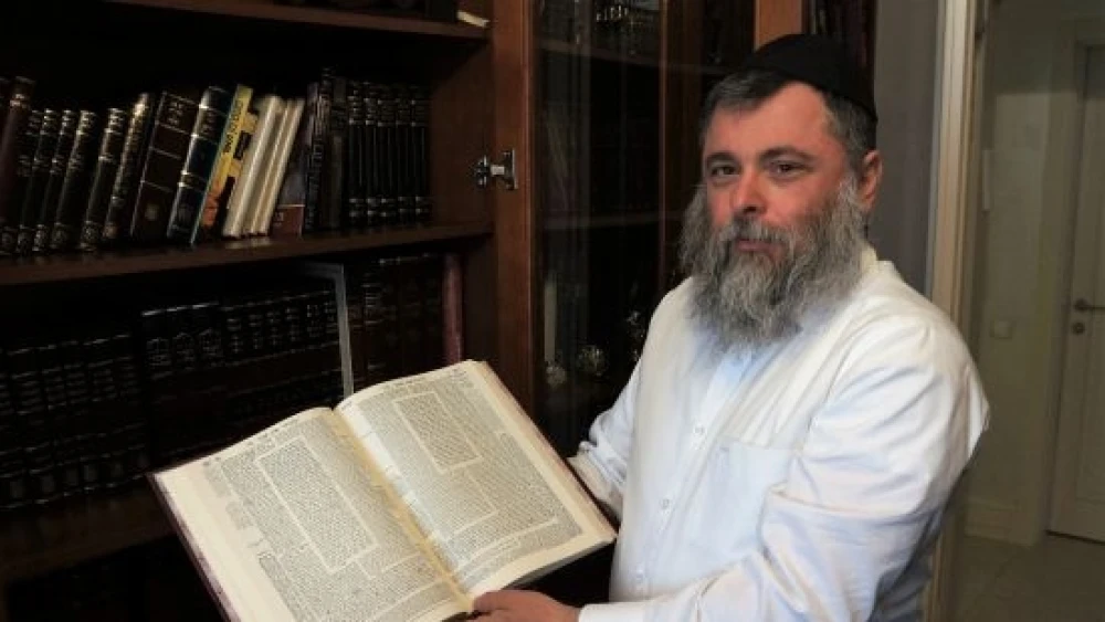 Jonathan Markowitz, chief rabbi of the Ukrainian city of Kiev. Credit: Chabadkiev.org.