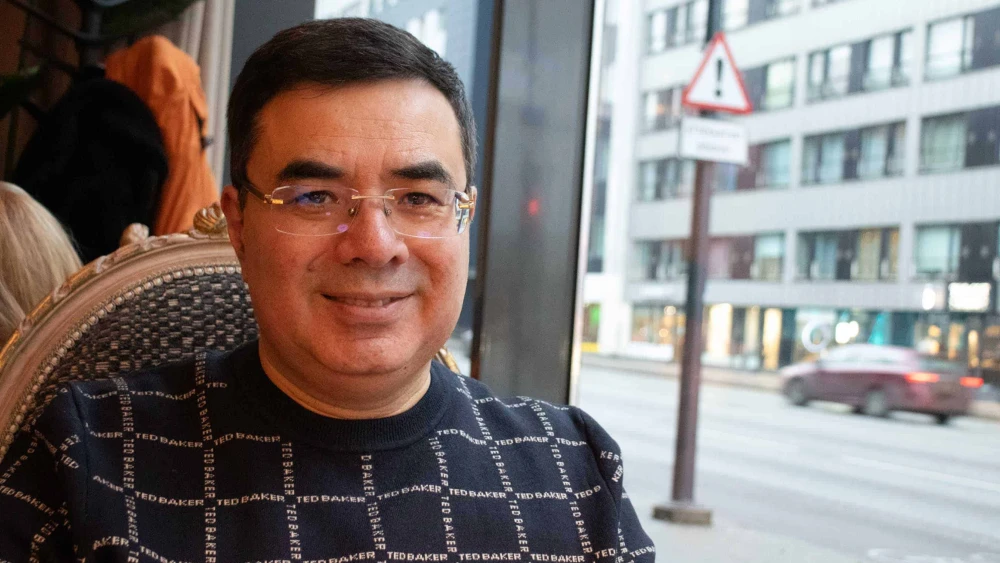 Ron Luvištšuk, a member of the Estonian Jewish community, Tallinn, Estonia, Dec. 16, 2025. Photo by David Isaac.