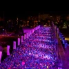Thousands of runners take part in the 10th annual Tel Aviv Night Run, on Oct. 31, 2017. Photo by Yossi Zeliger/Flash90.