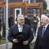 Hungarian Prime Minister Viktor Orbán (left) and Andor Grósz, president of the Federation of Jewish Communities in Hungary, attend the inauguration of the Jewish Charity Hospital in Budapest on Dec. 3, 2025. Photo by Ákos Kaiser/Press Office of the Prime Minister of Hungary.