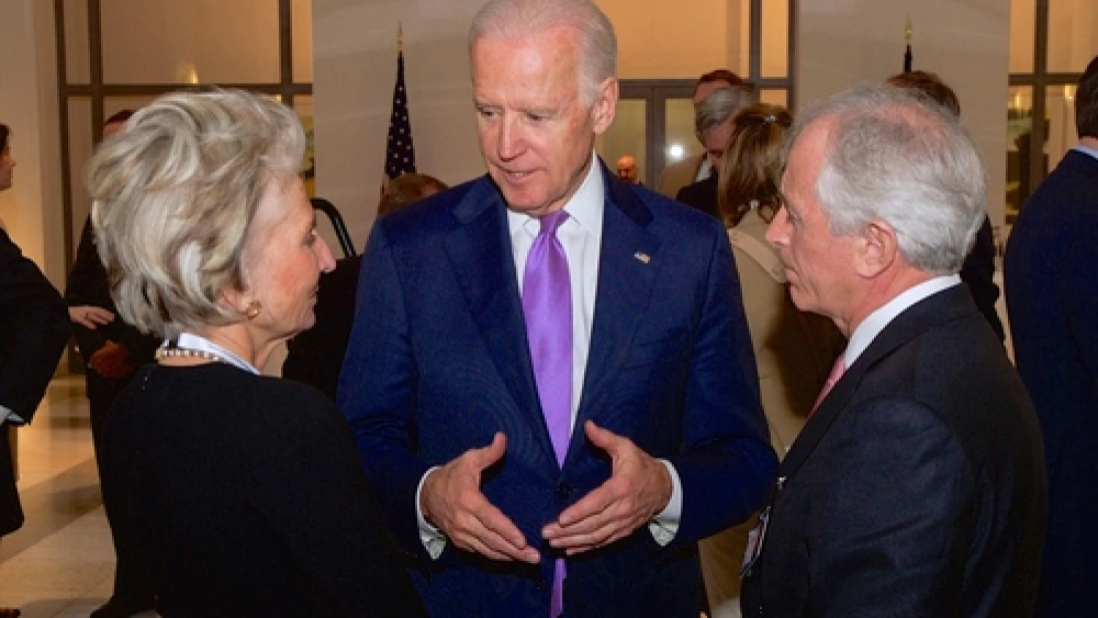 U.S. Vice President Joe Biden (center), pictured here at the Munich Security Conference on Feb. 7, will skip Israeli Prime Minister Benjamin Netanyahu's upcoming speech to Congress. Credit: State Department.